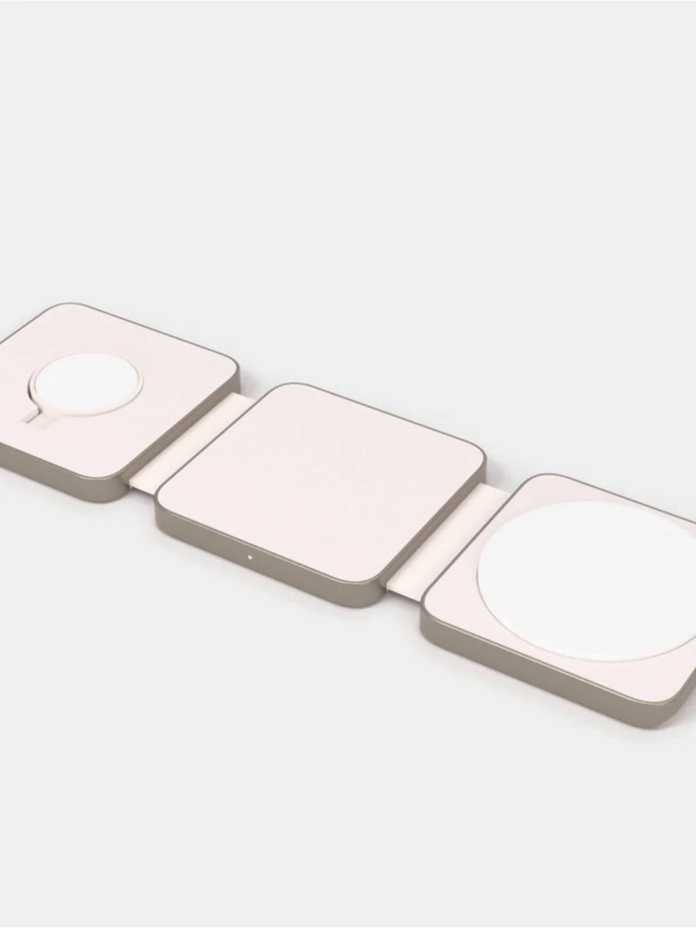 heyday 3-in-1 Wireless Charging Pad — StoneWhite *New*
